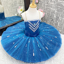 High Quality Girls Stage Performance Wear Professional Ballet Tutu