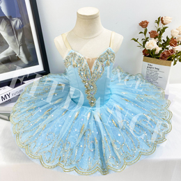 High Quality  Girls Stage Dancewear Professional Ballet Performance Tutu