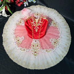 Custom Size Girls Light Blue Professional Stage Performance Ballet Tutu