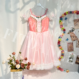 High Quality  Girls Stage Dancewear Professional Ballet Performance Tutu Dress