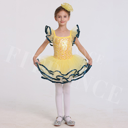 Girls Dresses Custom Size Girls' Ballet Tutu Dress Performance Wear for Romantic Stage Dance Sets Tulle Fabric