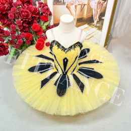 Custom Size Girls Light Blue Professional Stage Performance Ballet Tutu