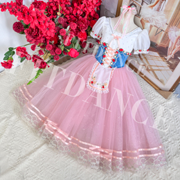 High Quality  Girls Stage Dancewear Professional Ballet Performance Tutu Dress