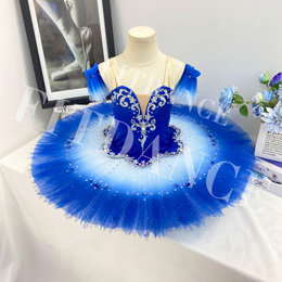 High Quality  Girls Stage Dancewear Professional Ballet Performance Tutu