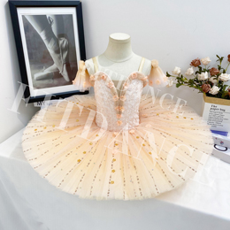 High Quality  Girls Stage Dancewear Professional Ballet Performance Tutu