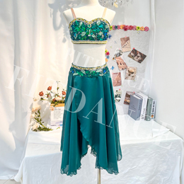 High Quality  Girls Stage Dancewear Professional Ballet Performance Tutu Dress