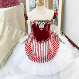 High Quality  Girls Stage Dancewear Professional Ballet Performance Tutu