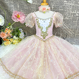 High Quality Girls Child Romantic Professional Stage Performance Ballet Dress