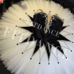 High Quality  Girls Stage Dancewear Professional Ballet Performance Tutu