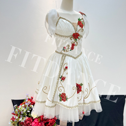 High Quality  Girls Stage Dancewear Professional Ballet Performance Tutu Dress