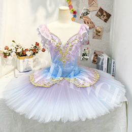 High Quality  Girls Stage Dancewear Professional Ballet Performance Tutu