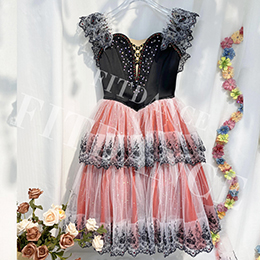 High Quality  Girls Stage Dancewear Professional Ballet Performance Tutu Dress