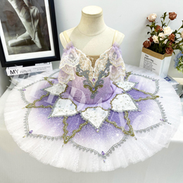 High Quality  Girls Stage Dancewear Professional Ballet Performance Tutu