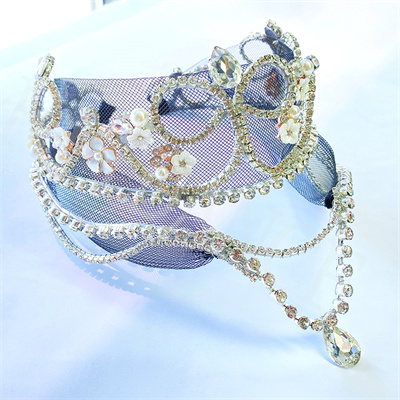 Ballet Tiaras Pearel Headdress Performance