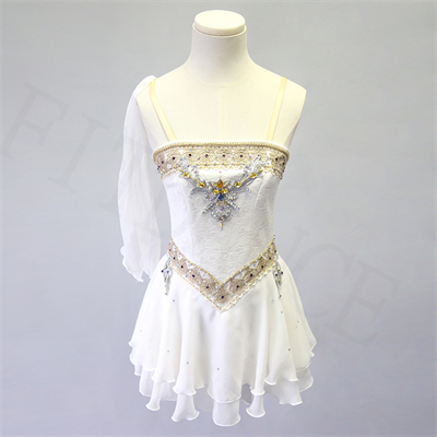 White Cupid Ballet Skirt, Talisman Ballet Costume