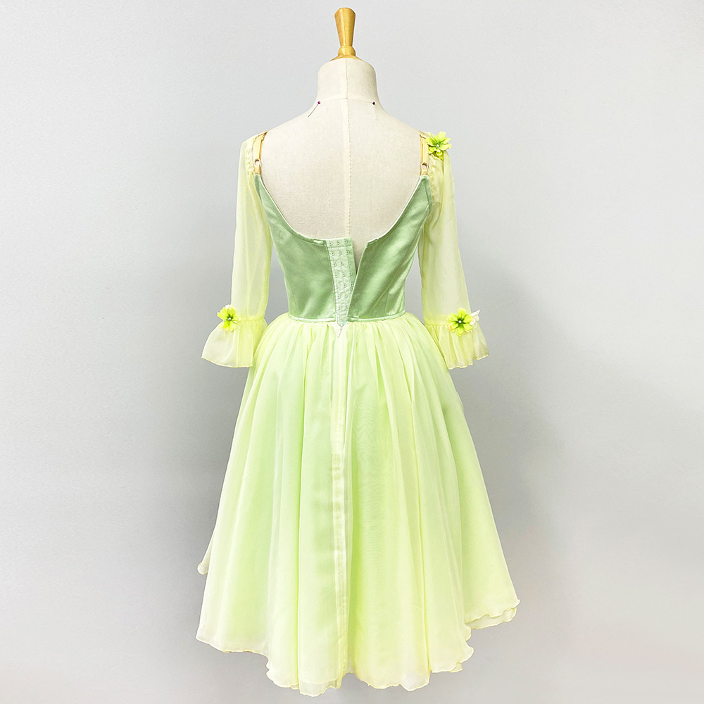 Green Romantic Tutus For Waltz Of Flowers