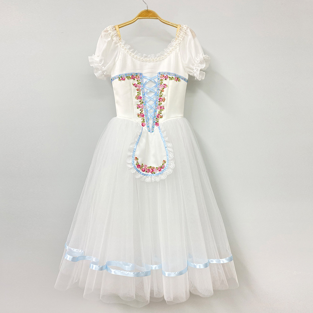 Giselle eller Coppelia romantisk klänning
