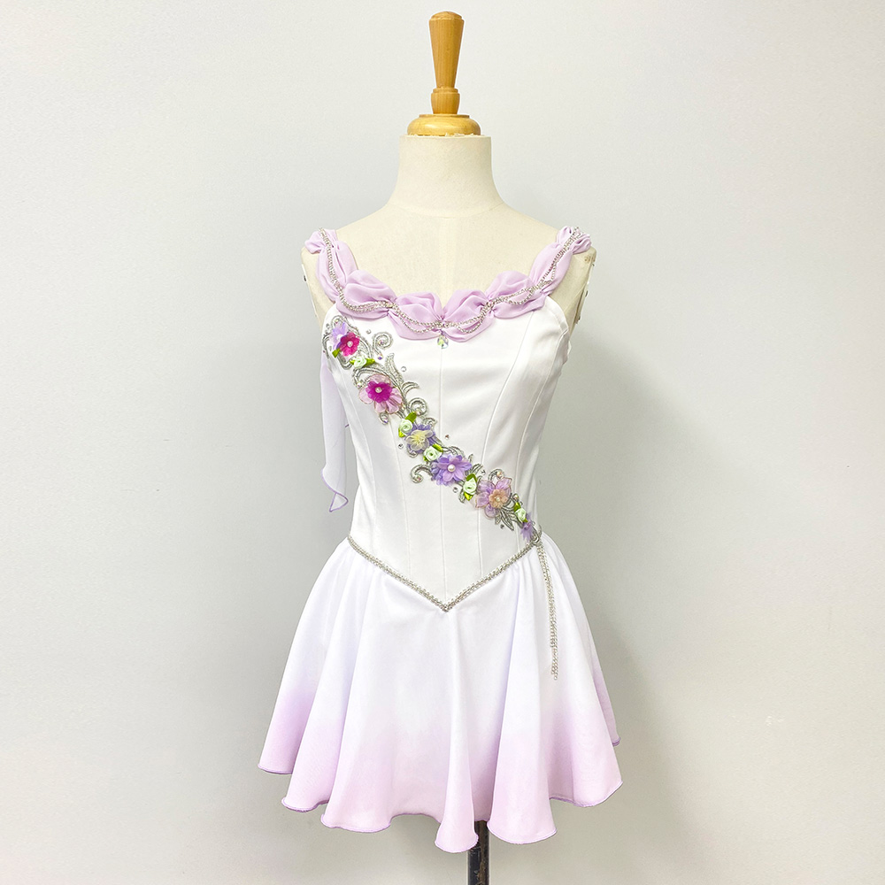 Purple Gradient Cupid Ballet Variation Costume