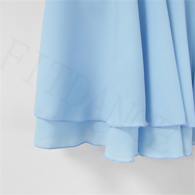Cupid Variation Blue Professional Chiffon Ballet Dance Dress