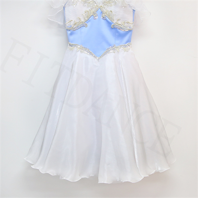 Competition Professional Custom Sky Blue Ballet Costumes