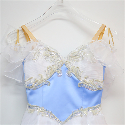 Competition Professional Custom Sky Blue Ballet Costumes