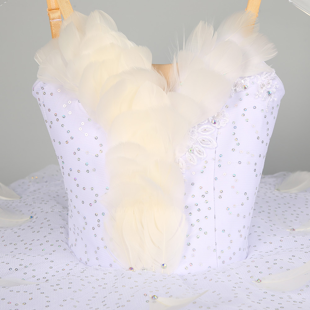 Ballet Costumes Tutu White Swan For Girls 