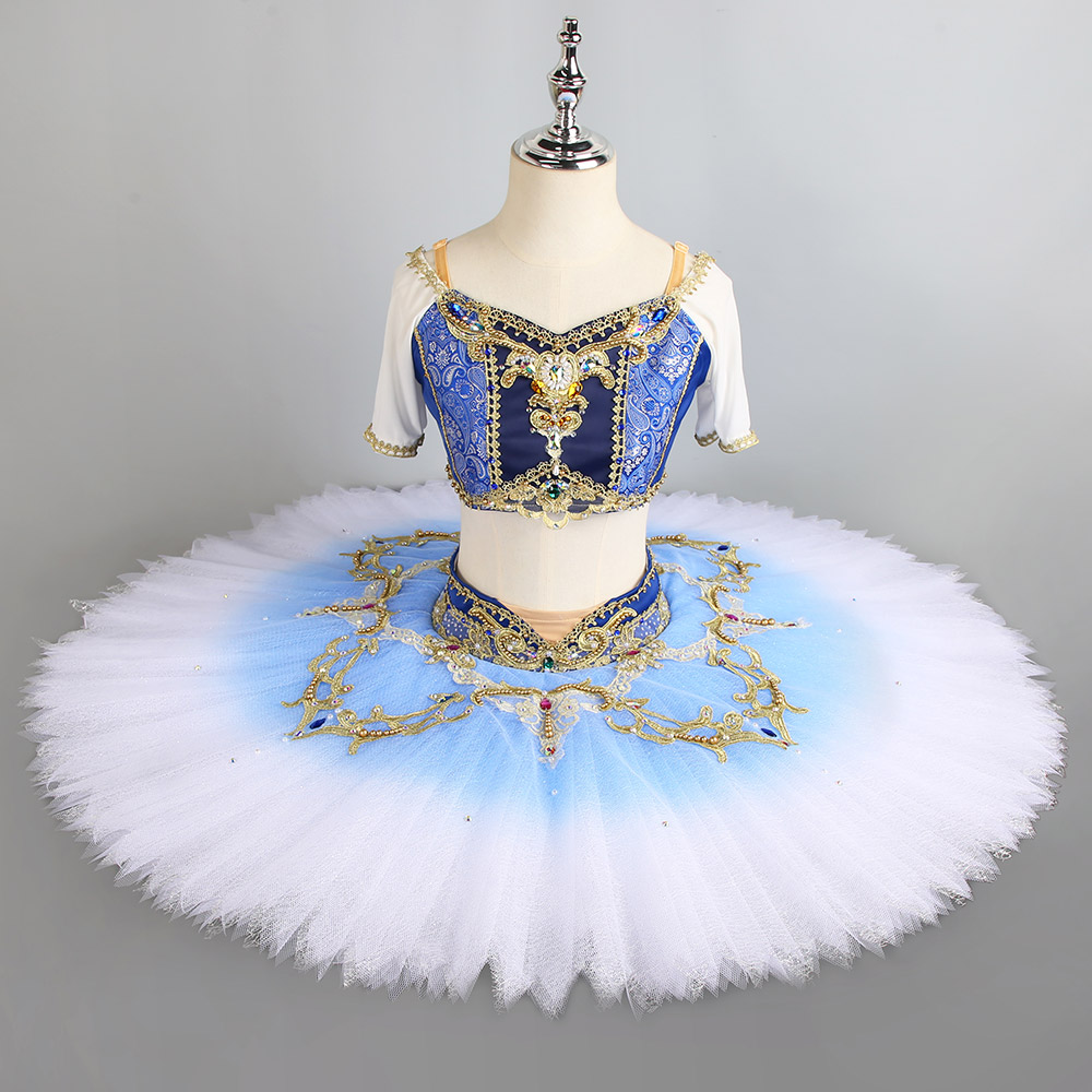 Le Corsaire Odalisque blå balettdräkt