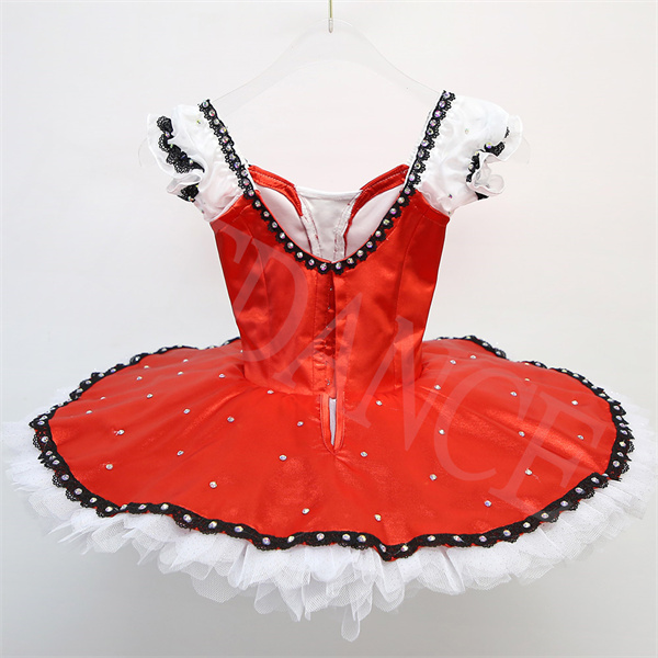 Red Stage Performance Ballet Costume
