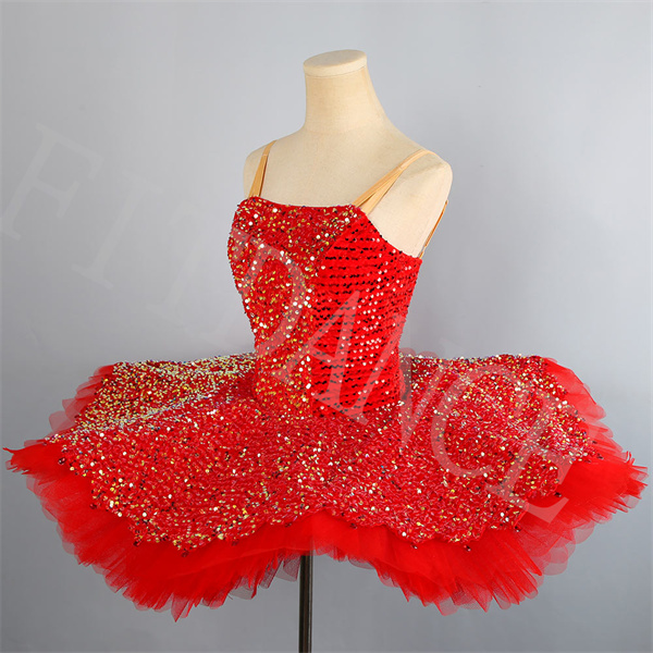 Red Sequin Stage Costume