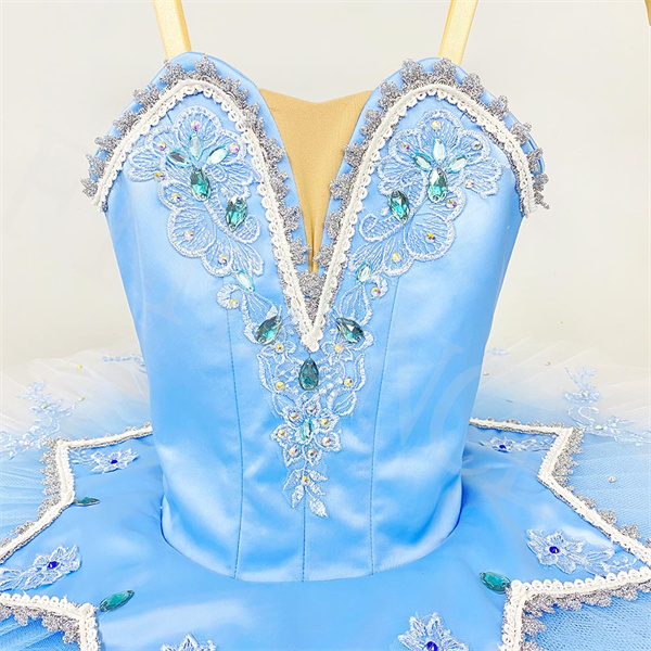 Adult Blue Ballet Tutu Dance Costume