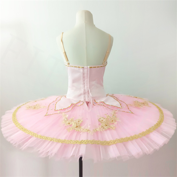 Rosa klassisk docka Variation Balettklänning