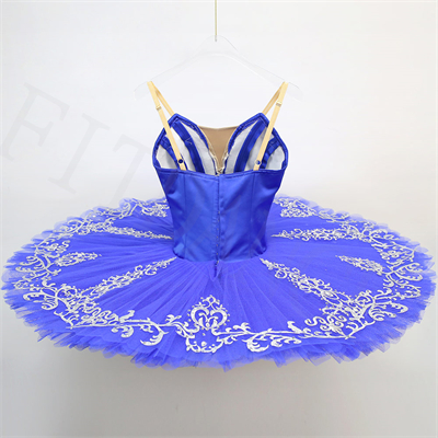 Classical Ballet tutu Blue Bird Variation Dance Costume Pancake Tutu