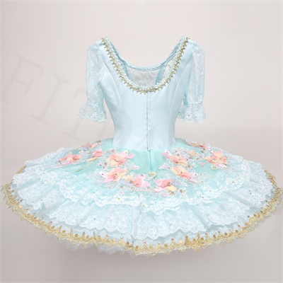 Blue Competition Fairy Doll Ballet Tutu