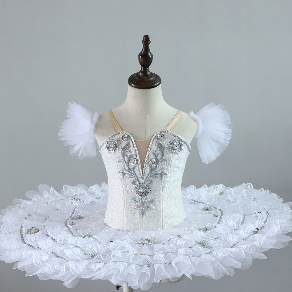 Fitdance Sequined Flower White Ballet