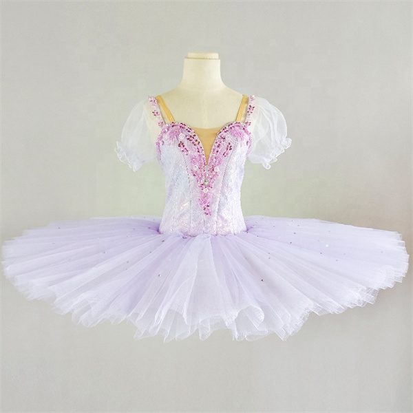 New Purple Blue Dance Costumes For Competition