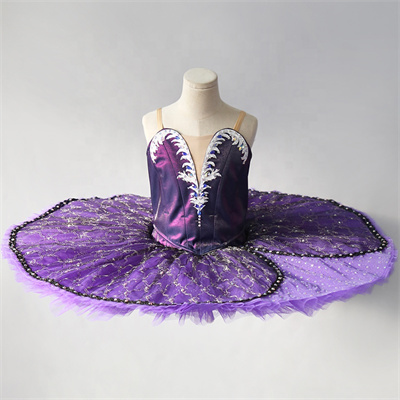 Purple Scallop Ballet Costume