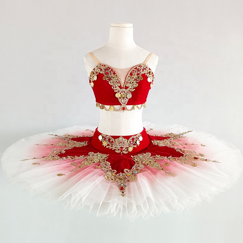Uus stiil Le Corsaire poolitatud balleti kostüüm